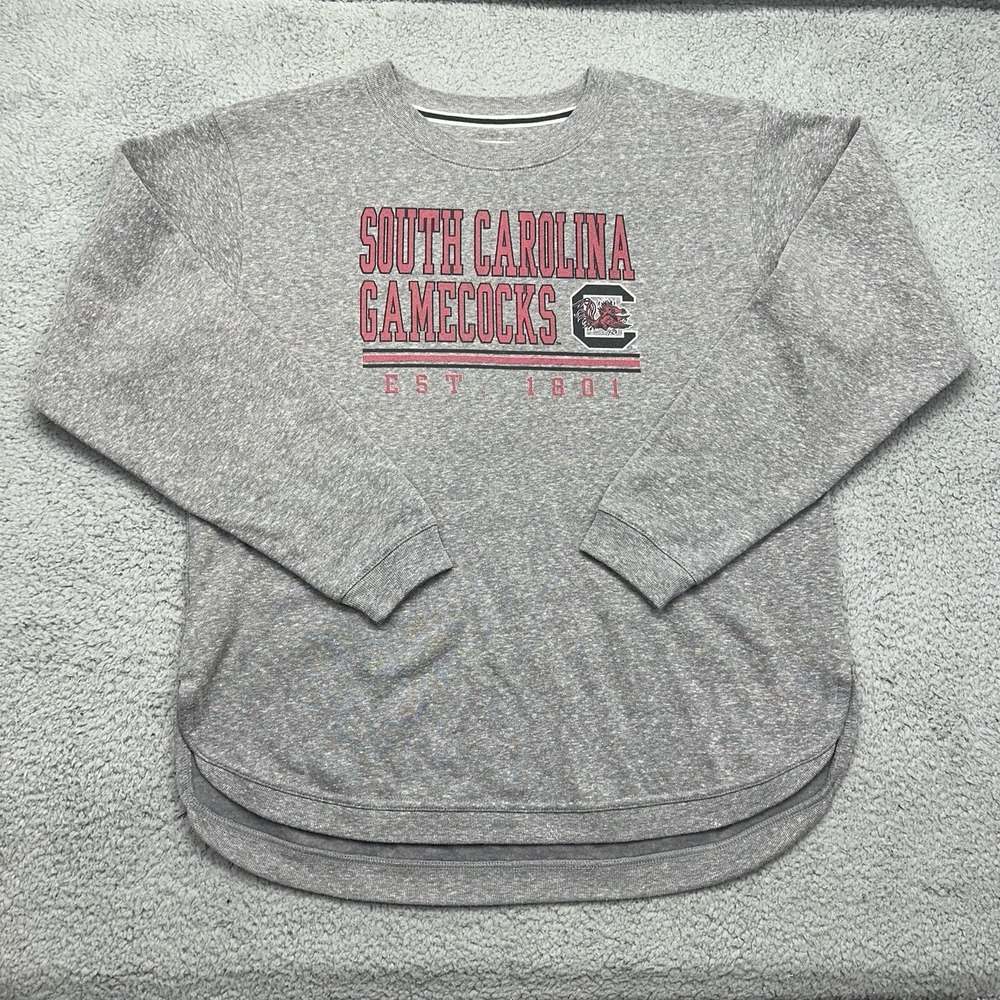 League 91 Women's Large South Carolina Gamecocks TR800 Fall Heather Sweatshirt